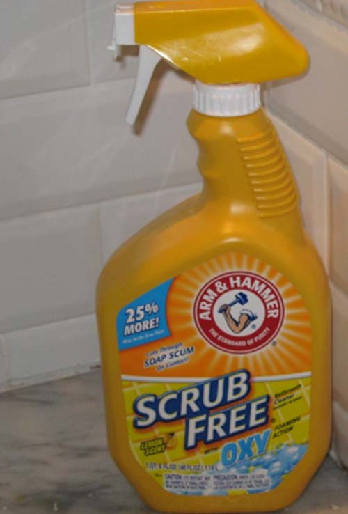 Scrub-Free Soap Scum remover