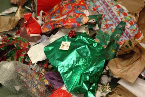 Post Holidays Recycling Facts and Ideas