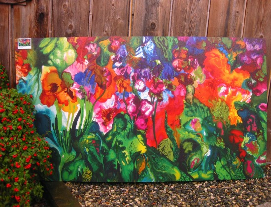 gardening into a palette for art