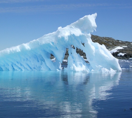 glaciers from melting